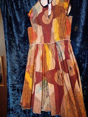 Making the Cut “Carnival Painting” Dress
